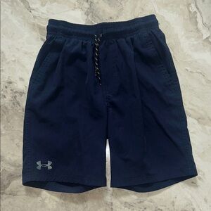 Under Armour Boys Navy Shorts